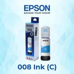 Epson T008 Cyan Ink Bottle 70ml - T0082
