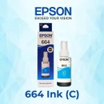 Epson T664 Cyan Ink Bottle 70ml - T6642