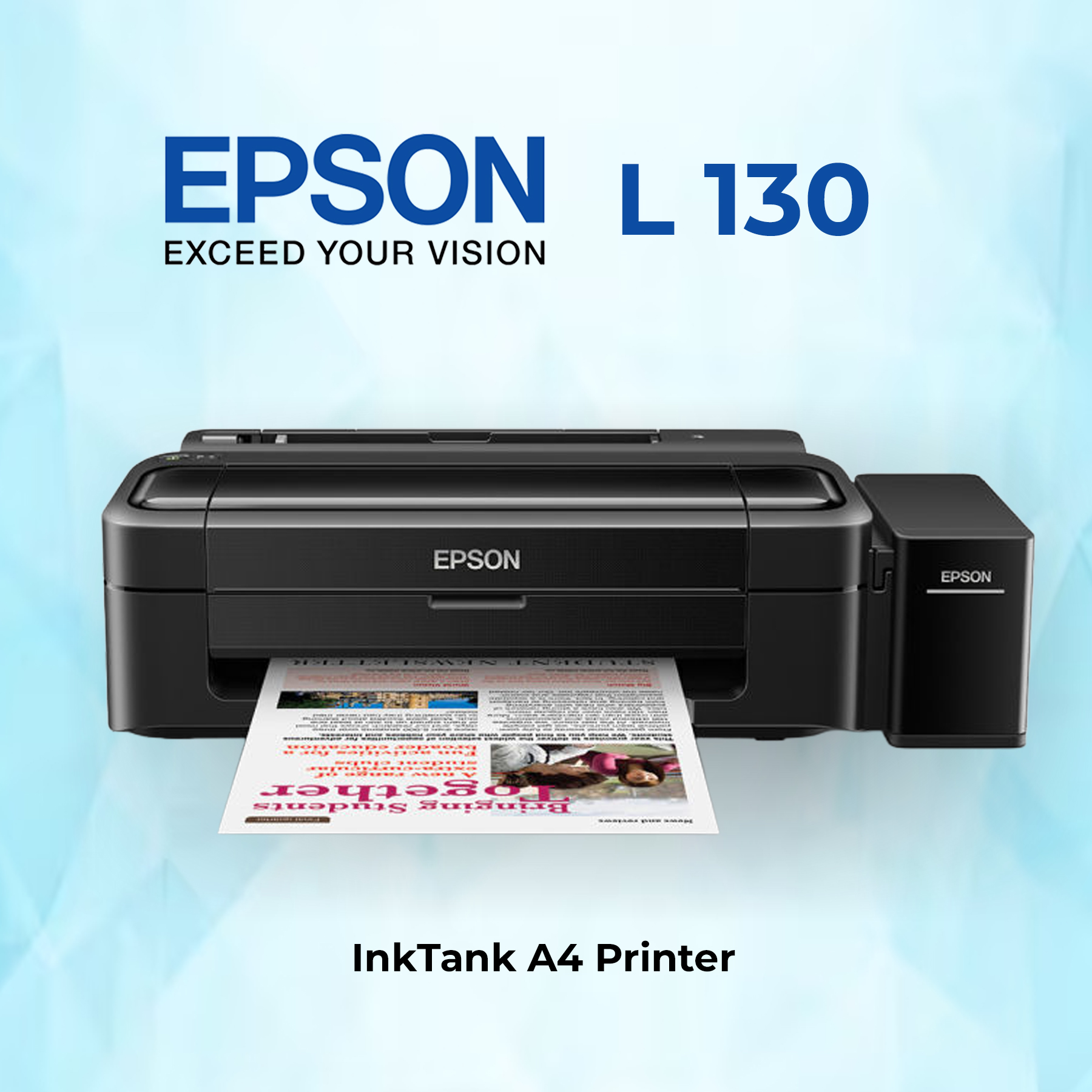 A4 Epson L130 HP LaserJet Tank MFP 130nw - L130 - Image 1