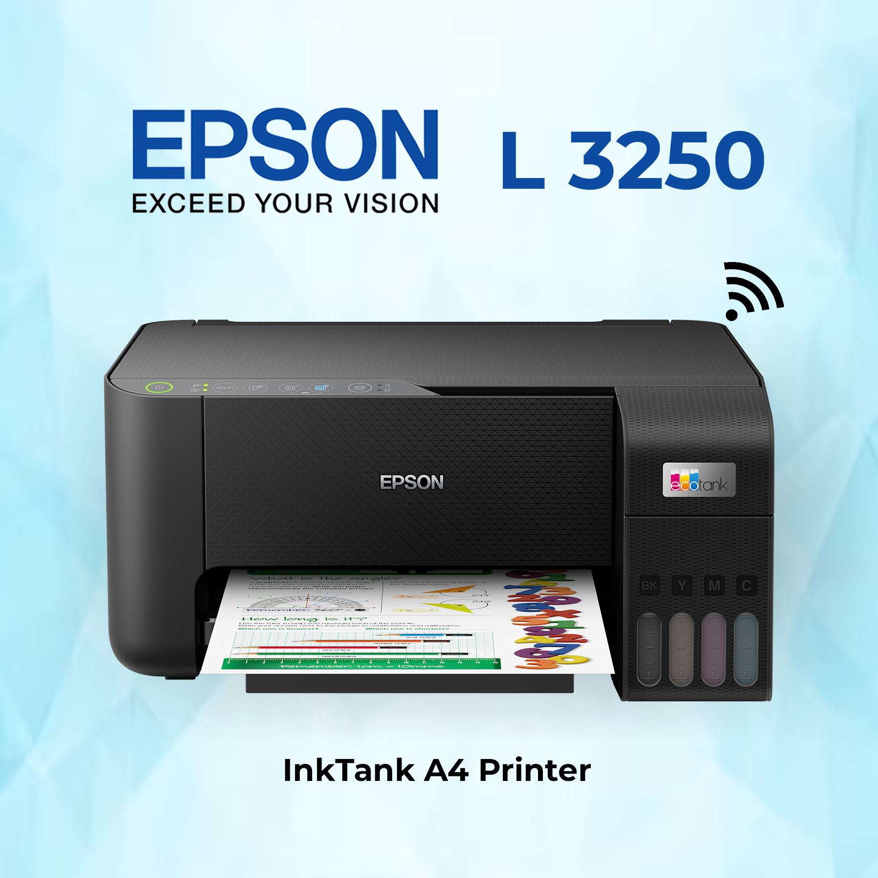 A4Epson L3250 HP LaserJet Tank MFP 3250dw - L3250 - Image 1